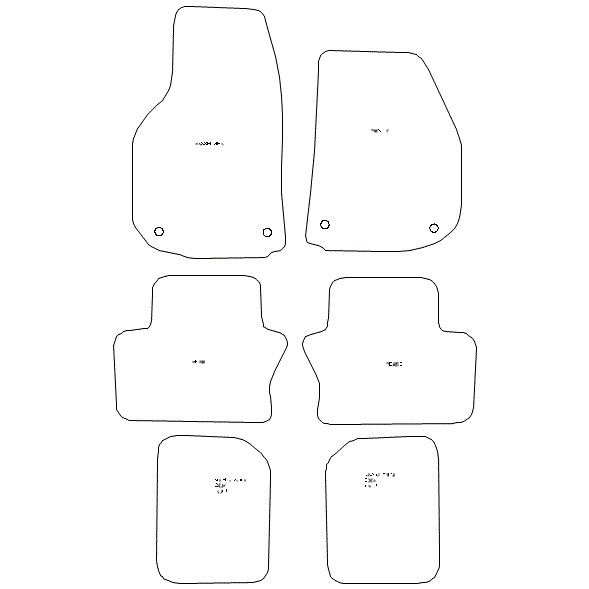 Vauxhall Zafira B Car Mats - 9902-2OER | Your Car Parts